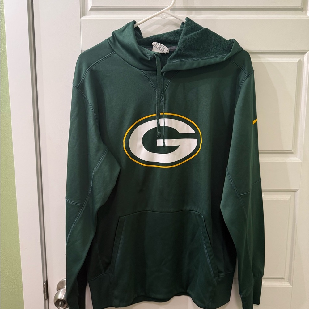 Nike Green Bay Packers Green Hoodie